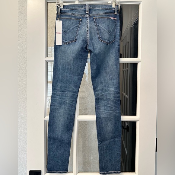 Hudson Jeans Ciara Super Skinny Exposed Button Low Rise Size 25 NWT $198 MSRP - Picture 6 of 14